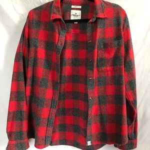 AE | Plaid Flannel Button Down